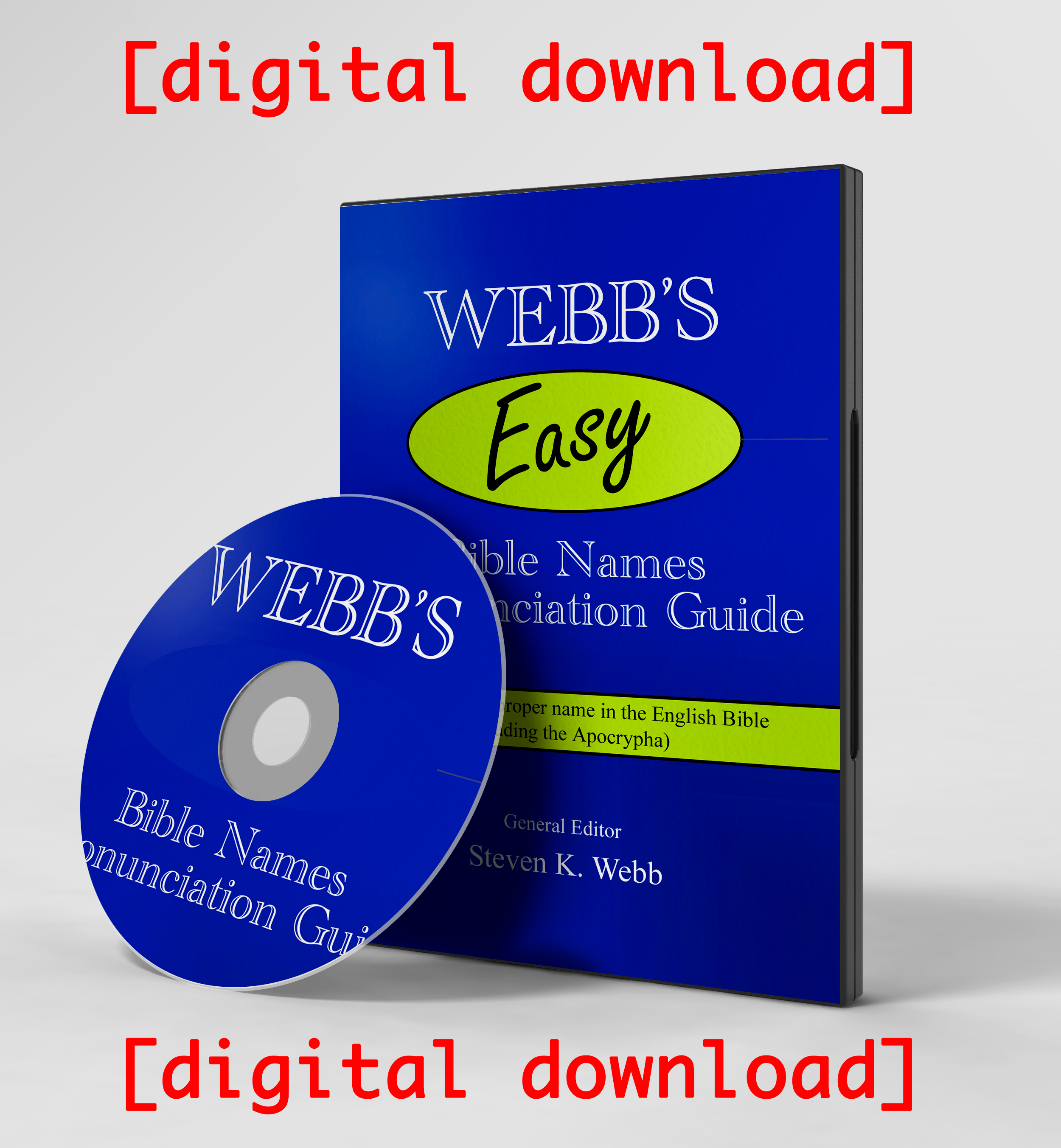 Webb’s Easy Bible Names Pronunciation Guide – MP3 Version