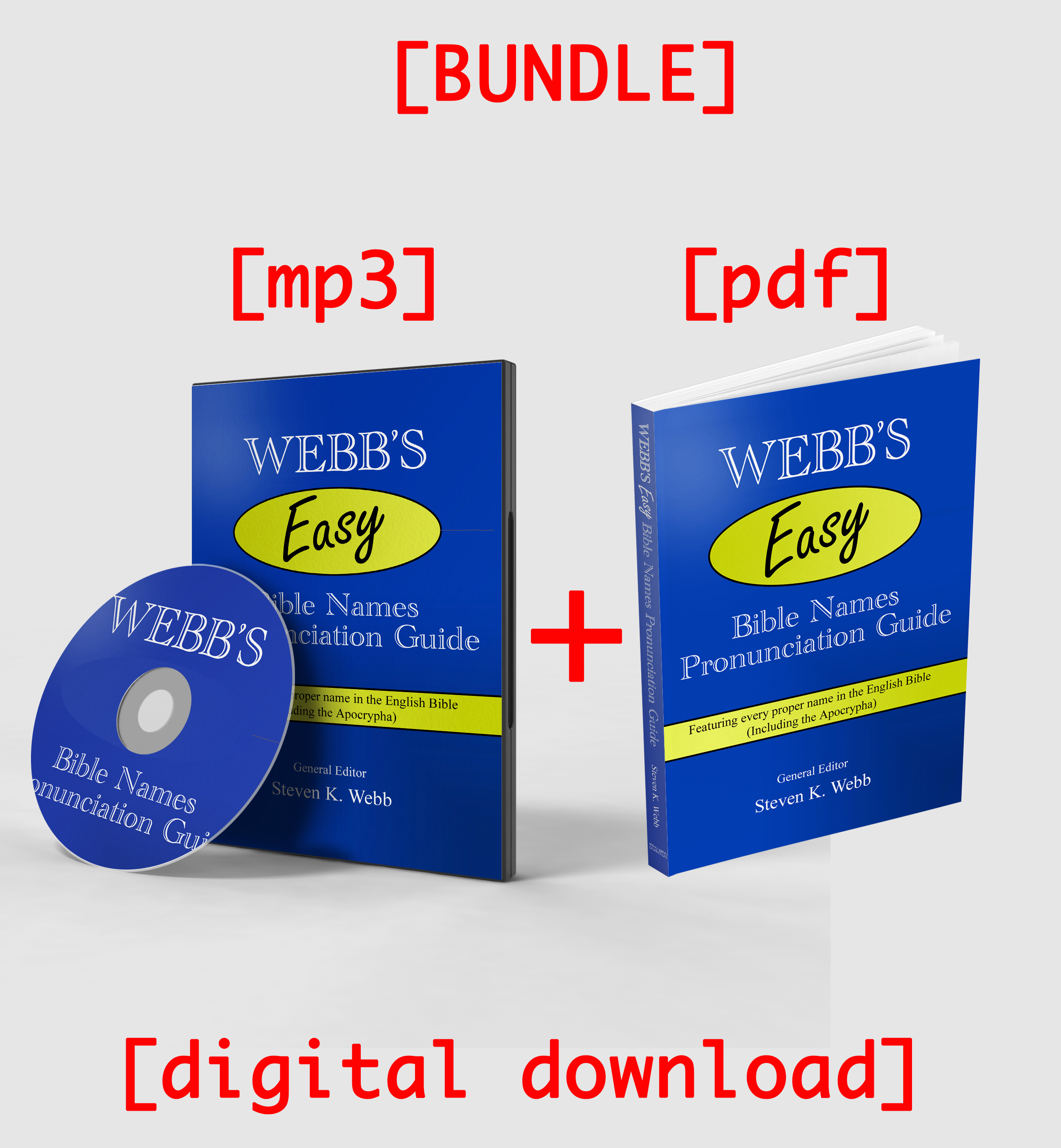 Webb’s Easy Bible Names Pronunciation Guide – Bundle – PDF and MP3 Versions
